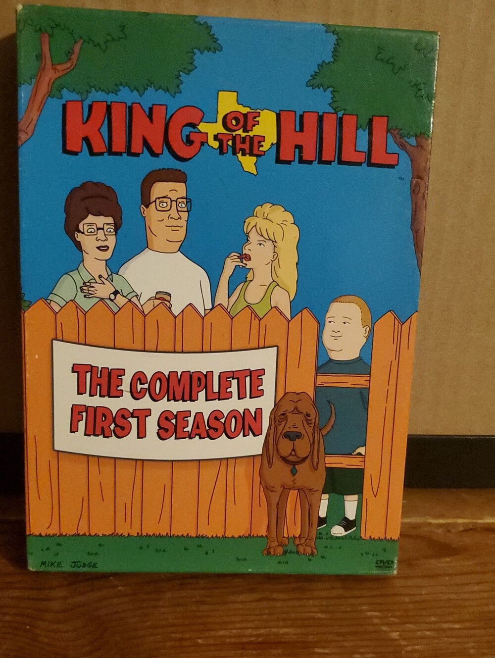 King of the Hill: The Complete First Season - Blue DVD Box